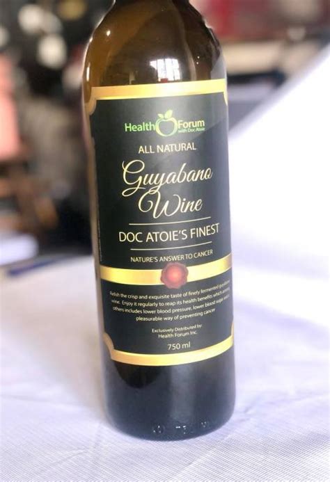 health forum with doc atoie reviews|Doc Atoie’s Guyabano wine isn’t treatment for cancer.